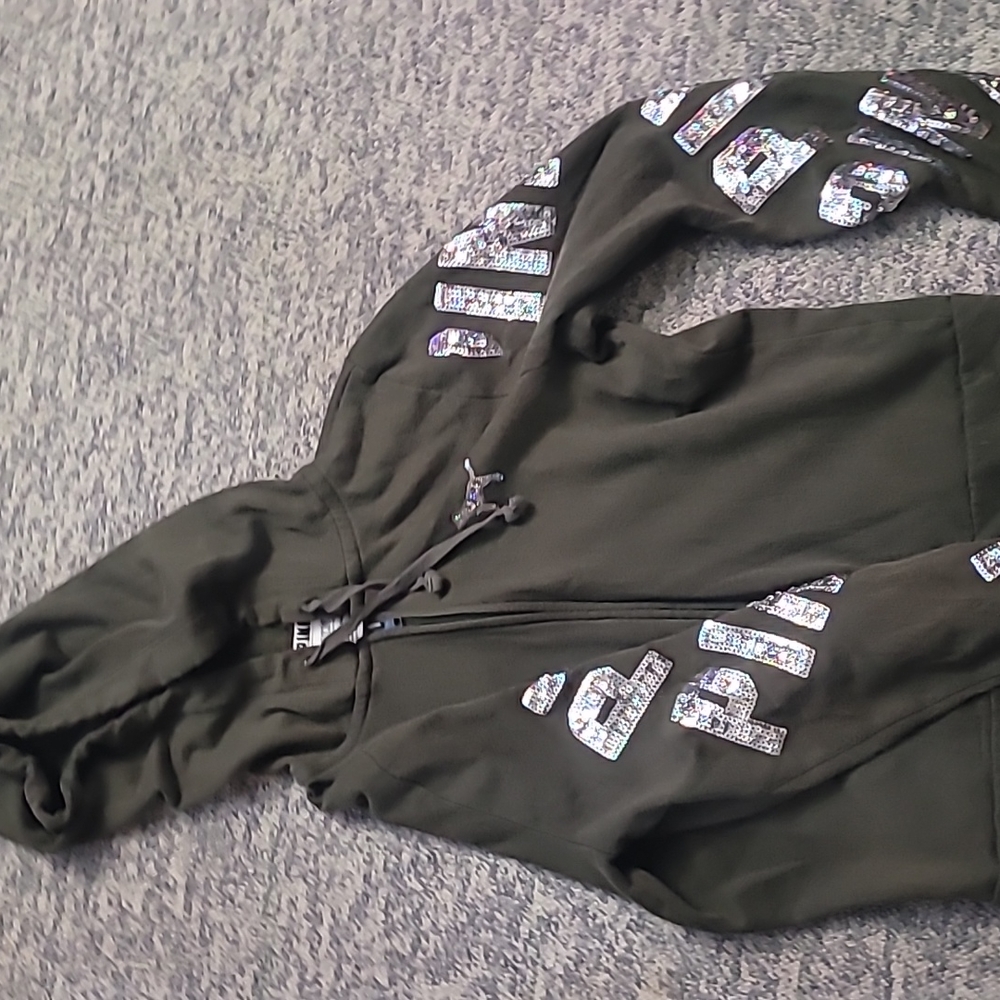 Vs pink zip up